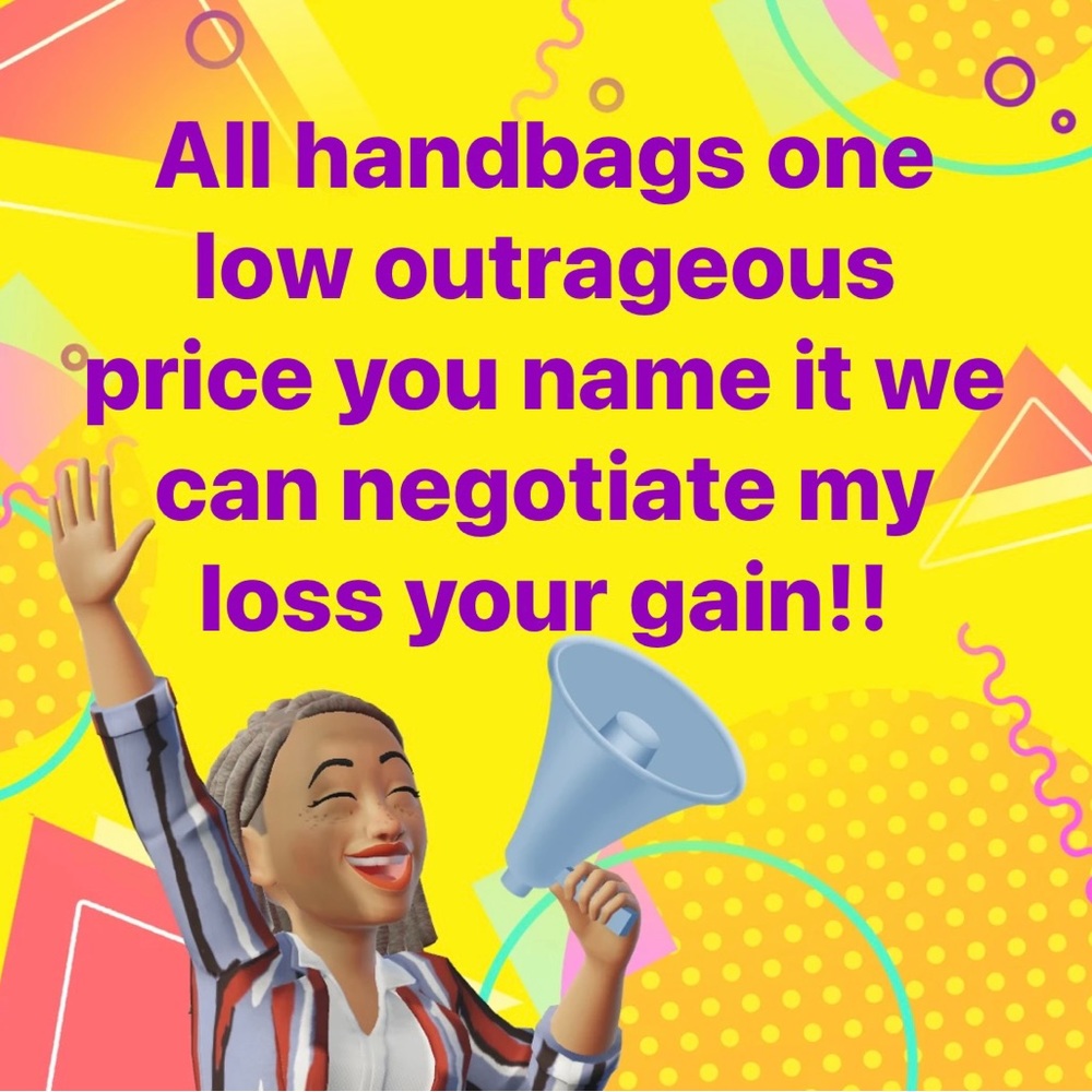 All handbags in my closet one price need to close. Closet down!